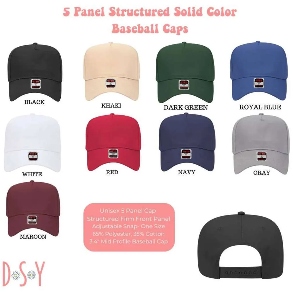 Cowboy Hat 5 Panel Baseball Hat