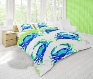 CRAB LOVE DUVET IN BLUE