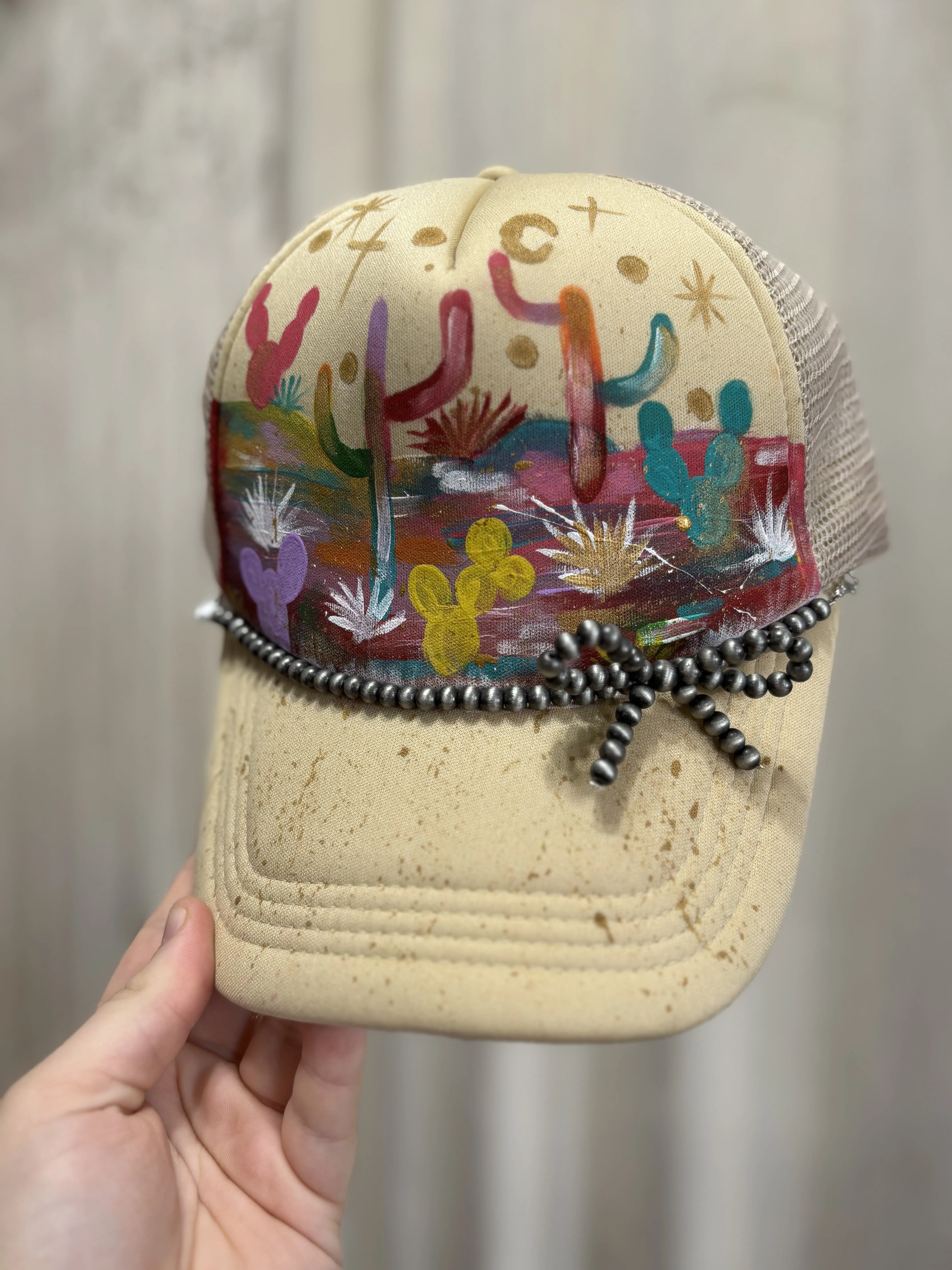 Custom Painted Trucker Hats