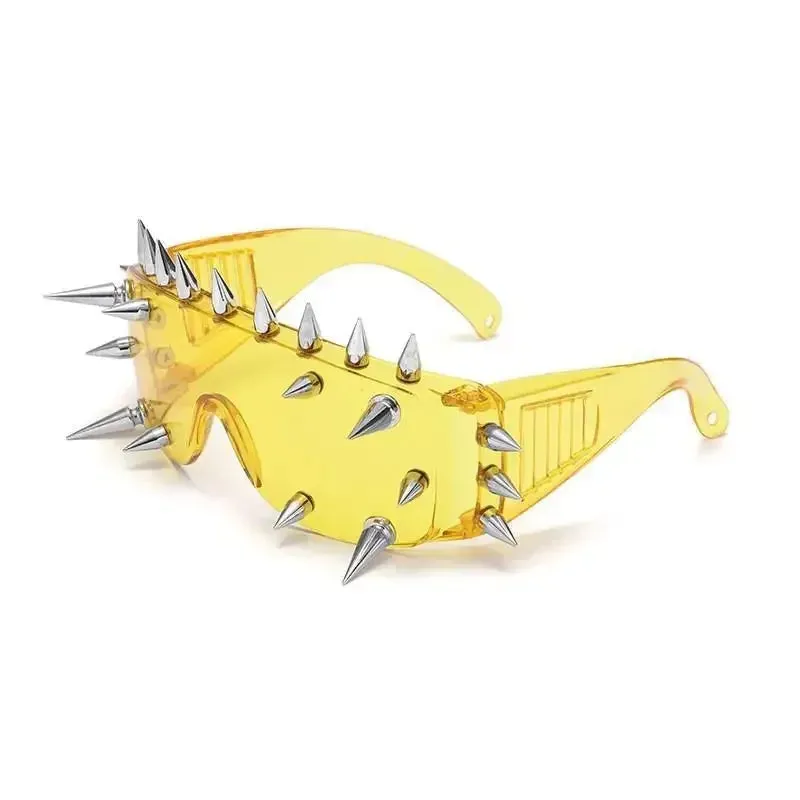 Cyberpunk Demon Metal Rivet Sunglasses
