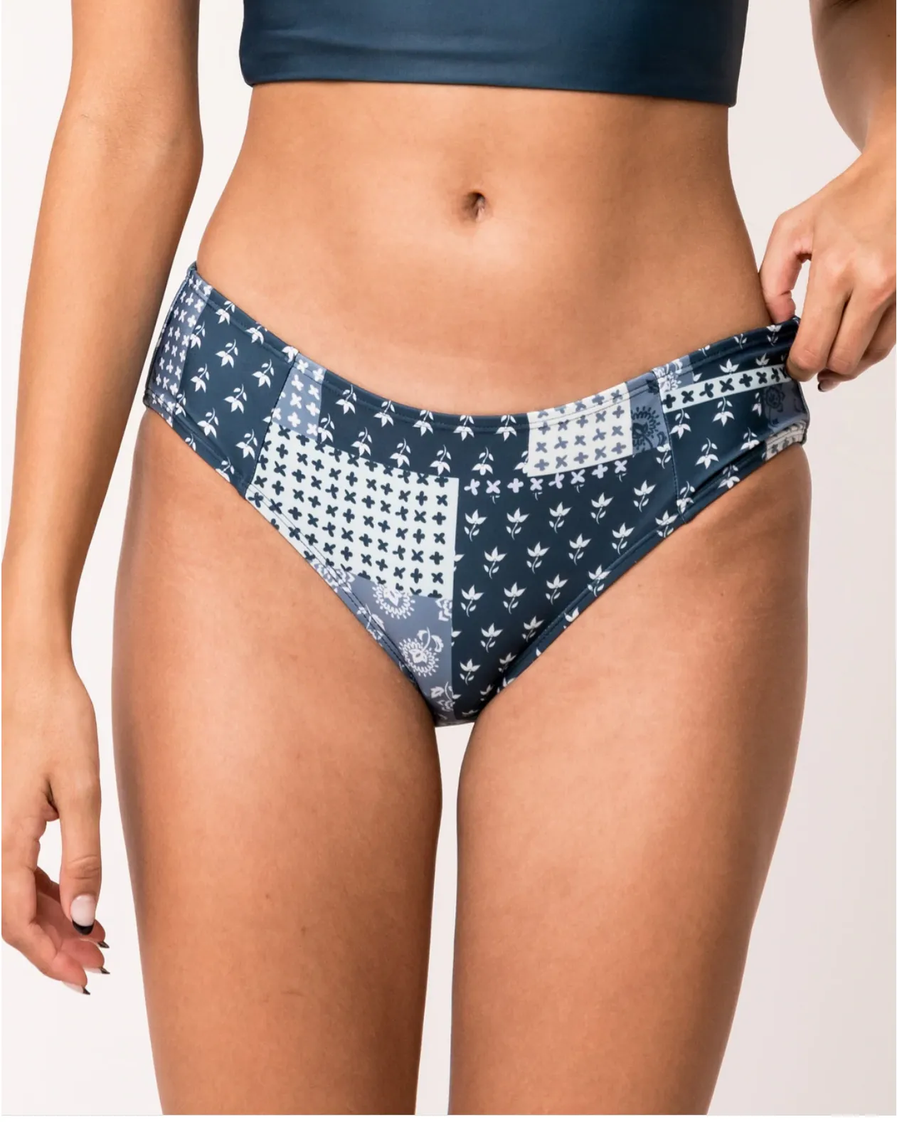 Denim Bikini Swim Bottom (XS, M, XL, XXL) - Final Sale