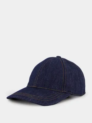 Denim Logo Baseball Cap