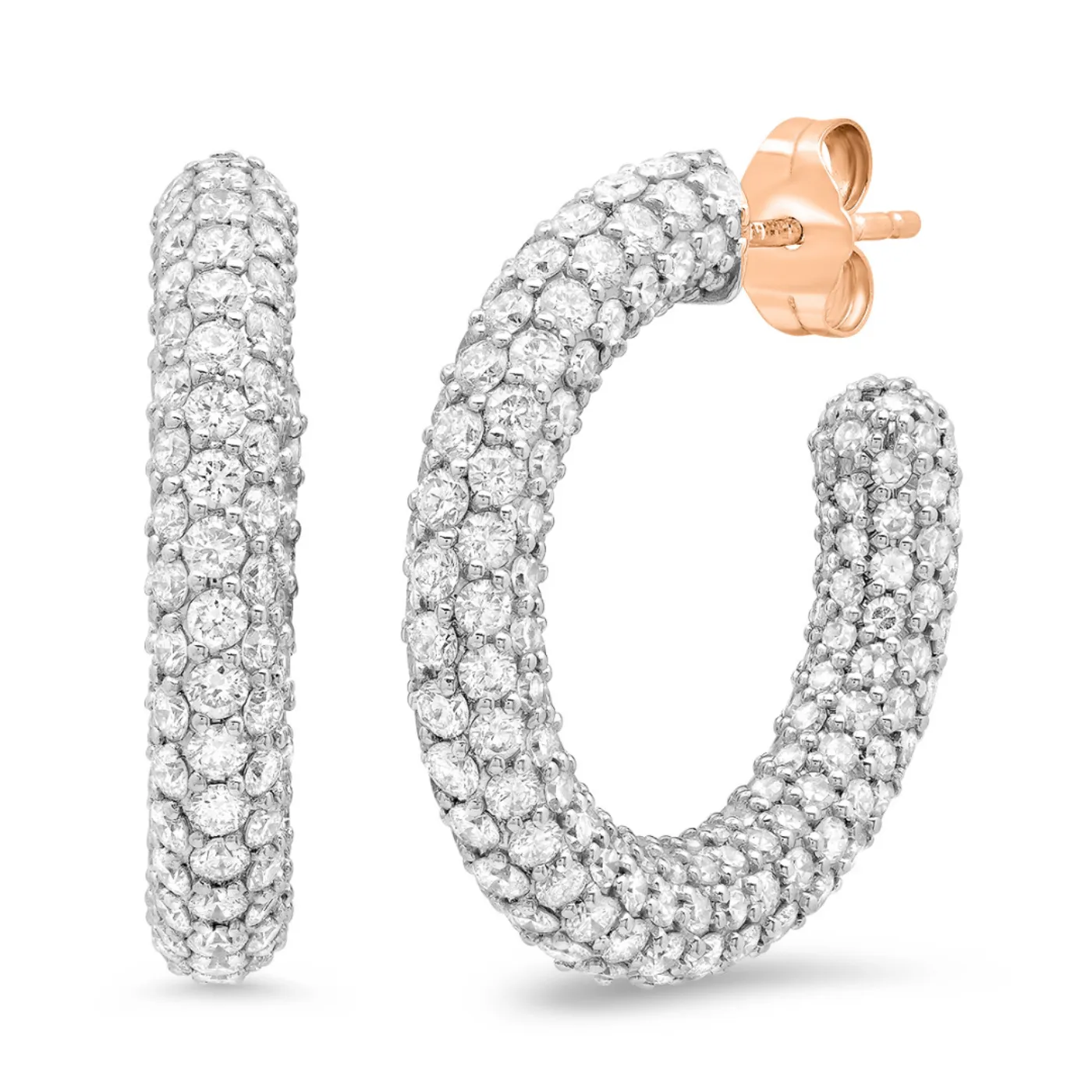 Diamond Party Hoops