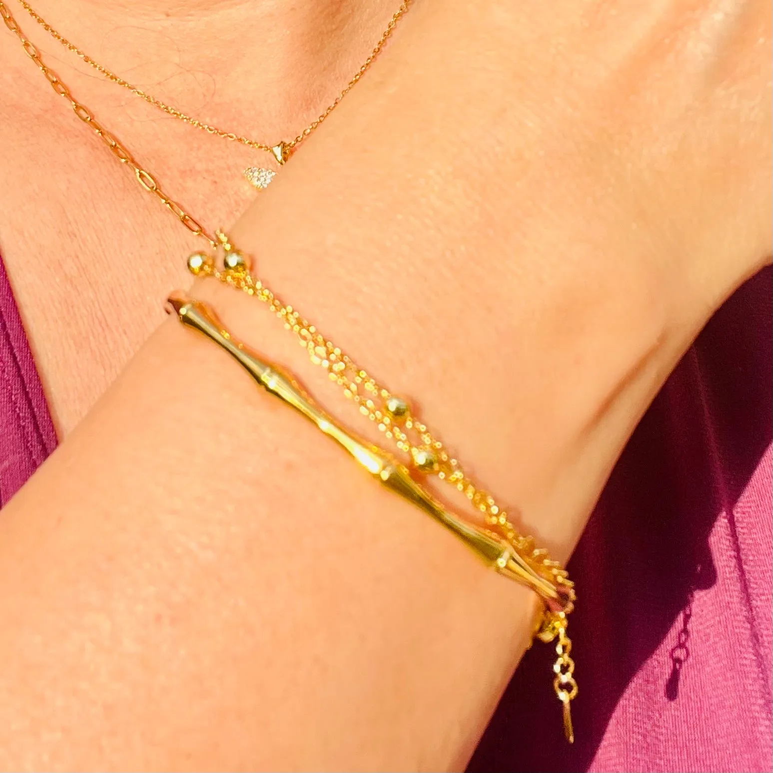Double Bead Bracelet