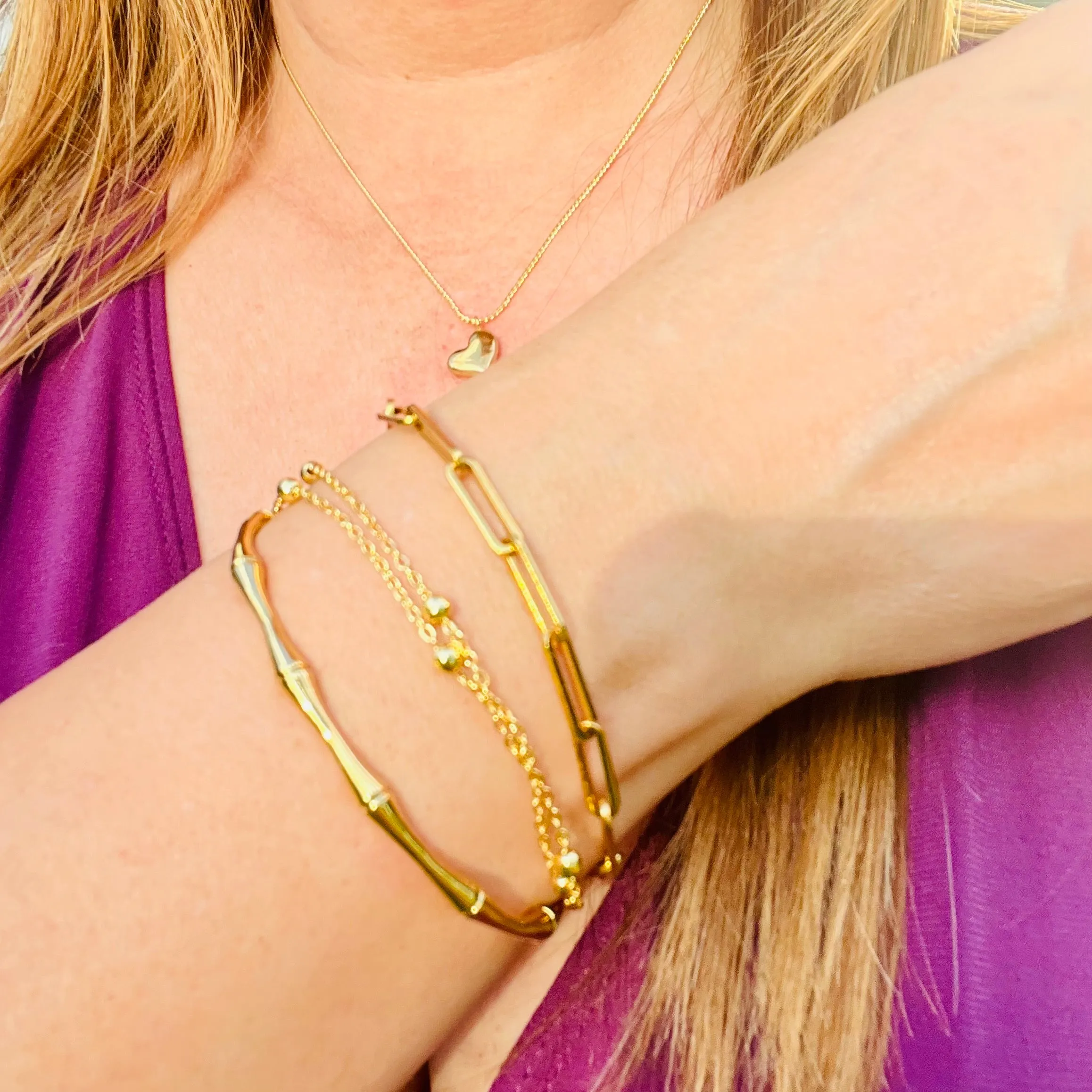 Double Bead Bracelet