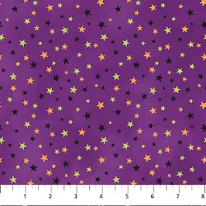 Double Bubble Kitty Trouble 26962-88 Stars Purple Multi