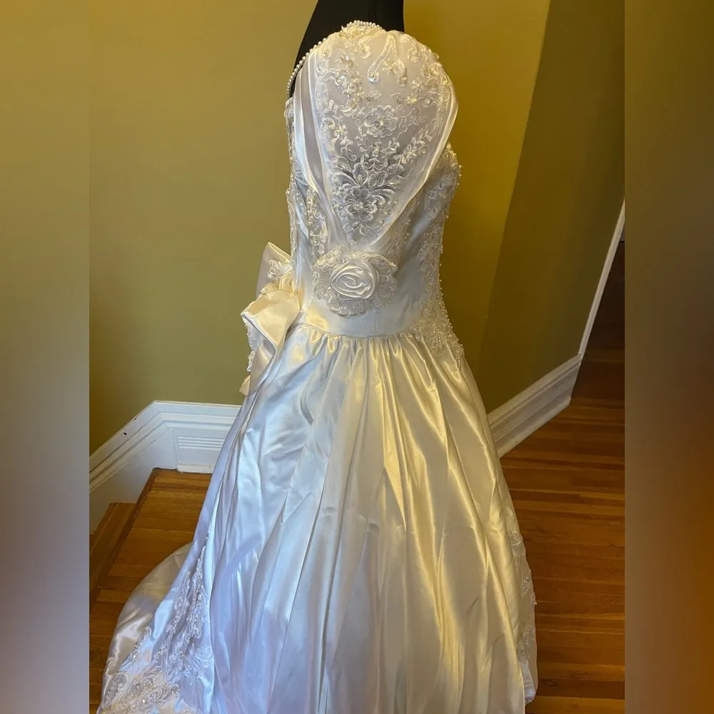 Epic wedding gown