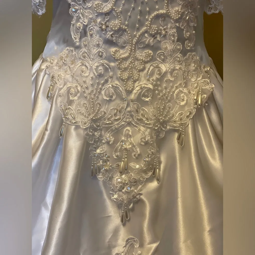 Epic wedding gown