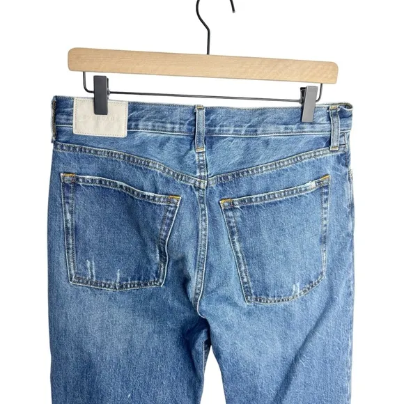 EVERLANE The Relaxed Straight Jeans Button Fly Women’s Size 27 Organic Cotton