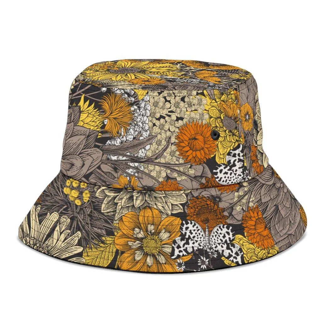 Fall Flowers Unisex Bucket Hat