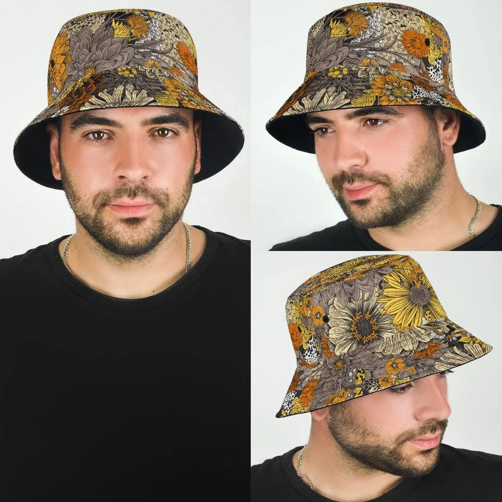 Fall Flowers Unisex Bucket Hat