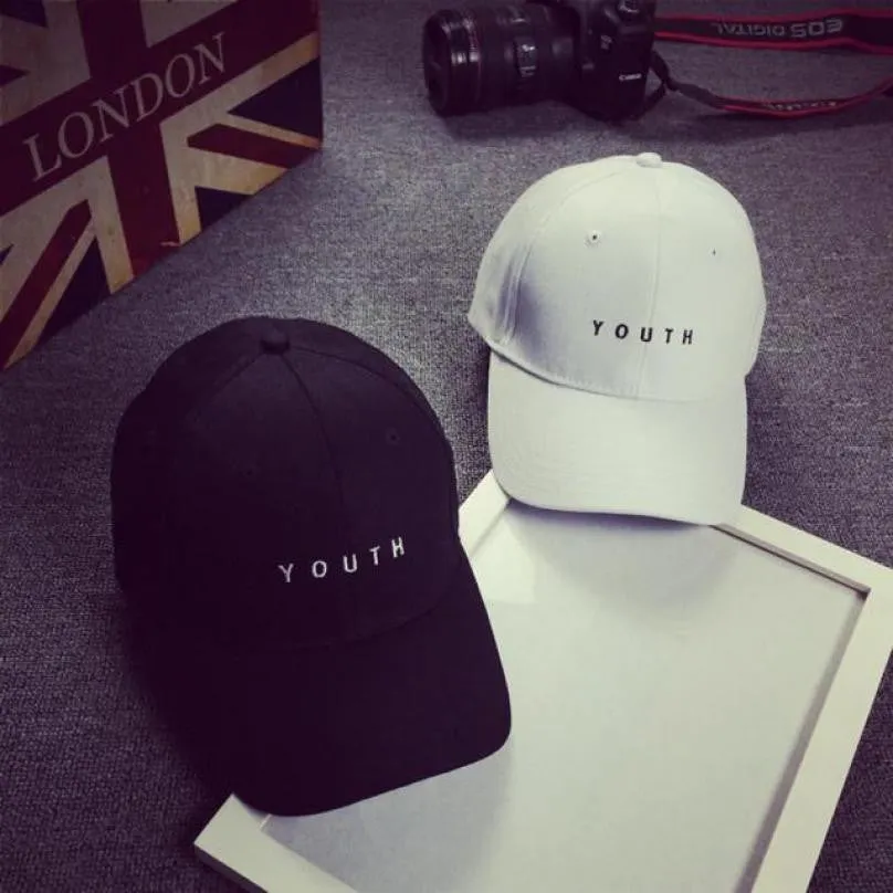 Fashion Letter Solid Ajustable Snapback baseball Cap
