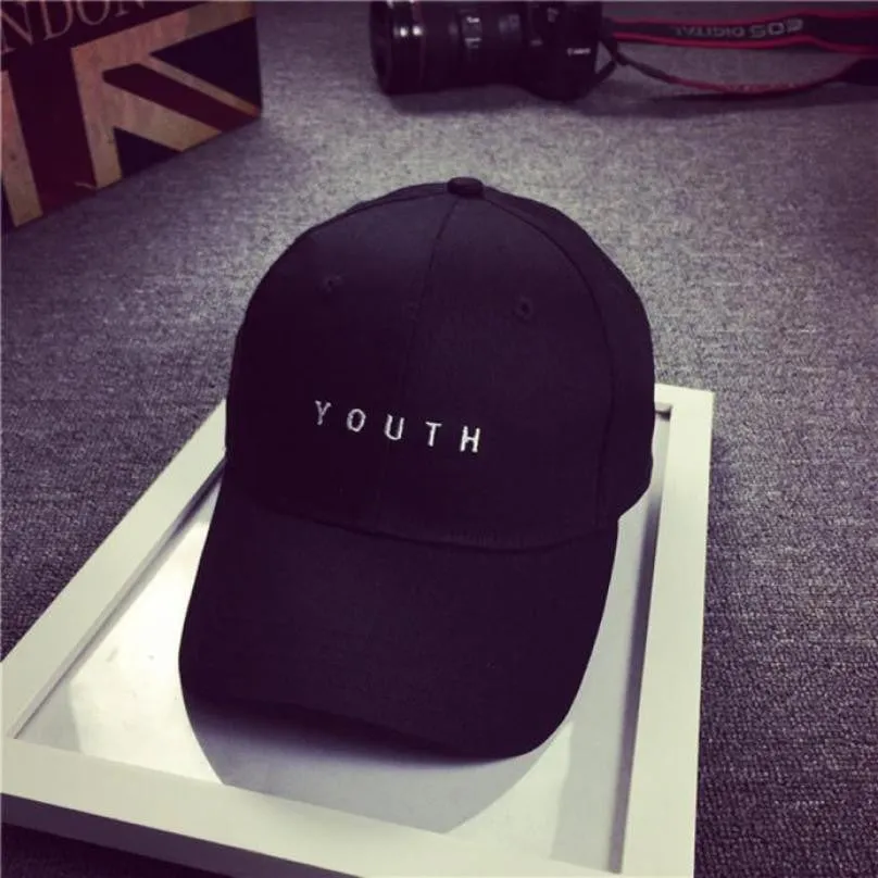 Fashion Letter Solid Ajustable Snapback baseball Cap