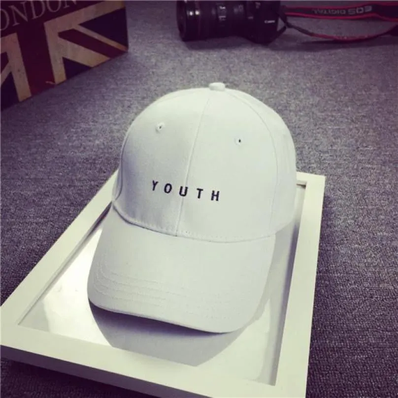 Fashion Letter Solid Ajustable Snapback baseball Cap