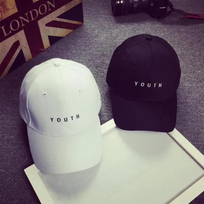 Fashion Letter Solid Ajustable Snapback baseball Cap