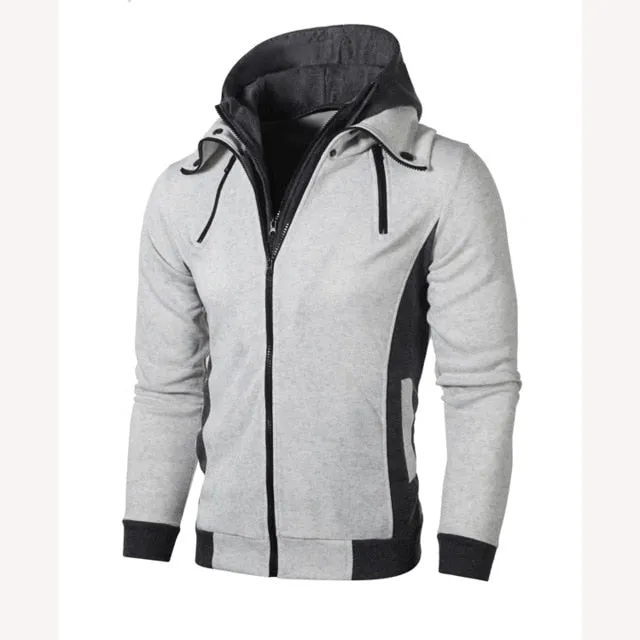 Fashion Slim Fit Long Sleeve Streetwear