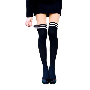 Faux Thigh High Tights Kawaii