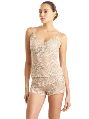 Feathers Boudoir Cami Pajama Set ::RET