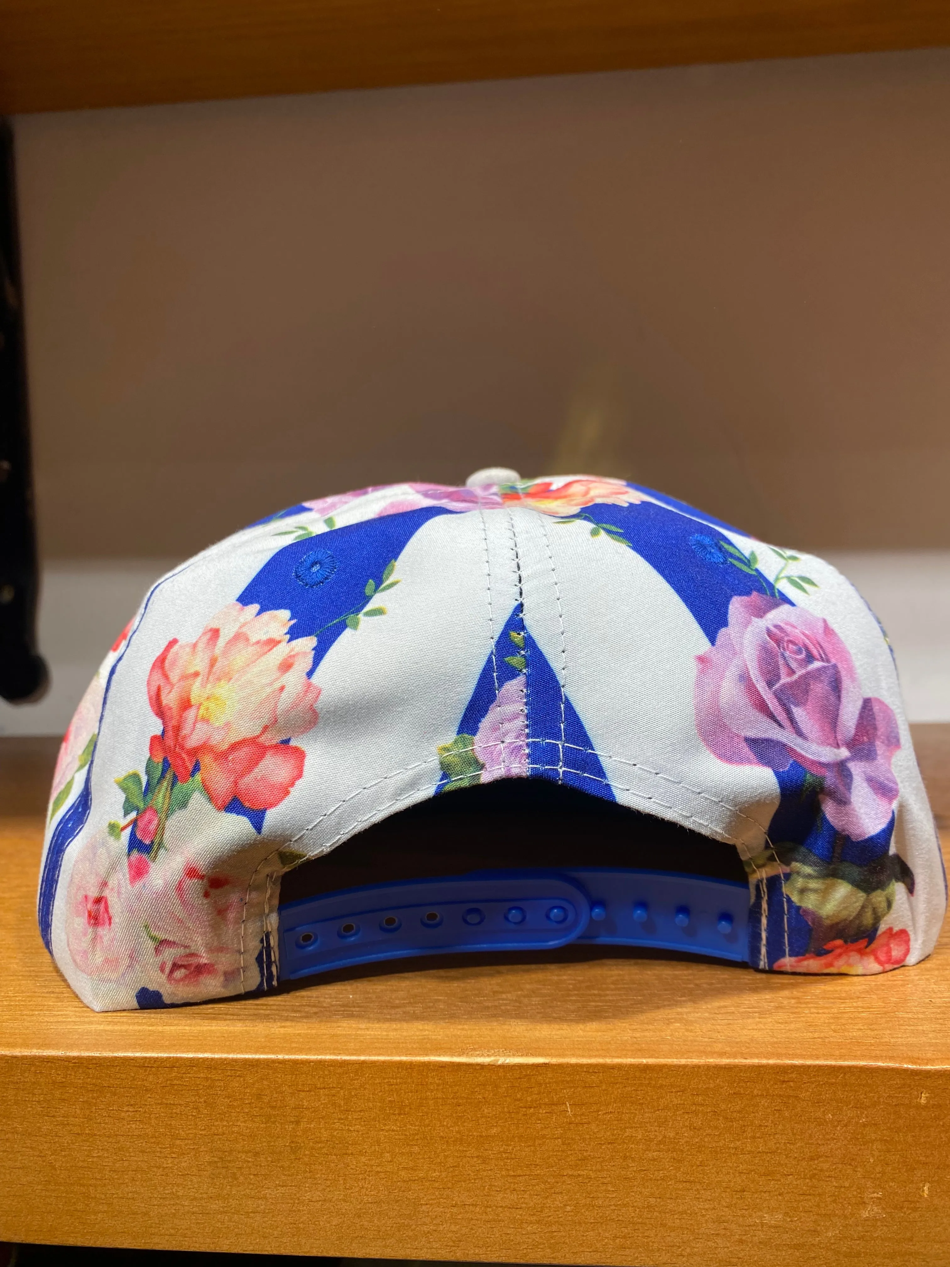 Floral flat cap