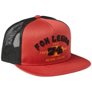 FOX AT BAY SNAPBACK HAT [RED CLAY]