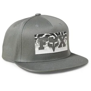 FOX NUKLR SNAPBACK HAT [PEWTER] OS