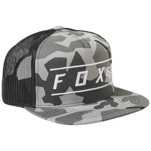 FOX PINNACLE MESH SNAPBACK HAT [BLACK CAMO] OS