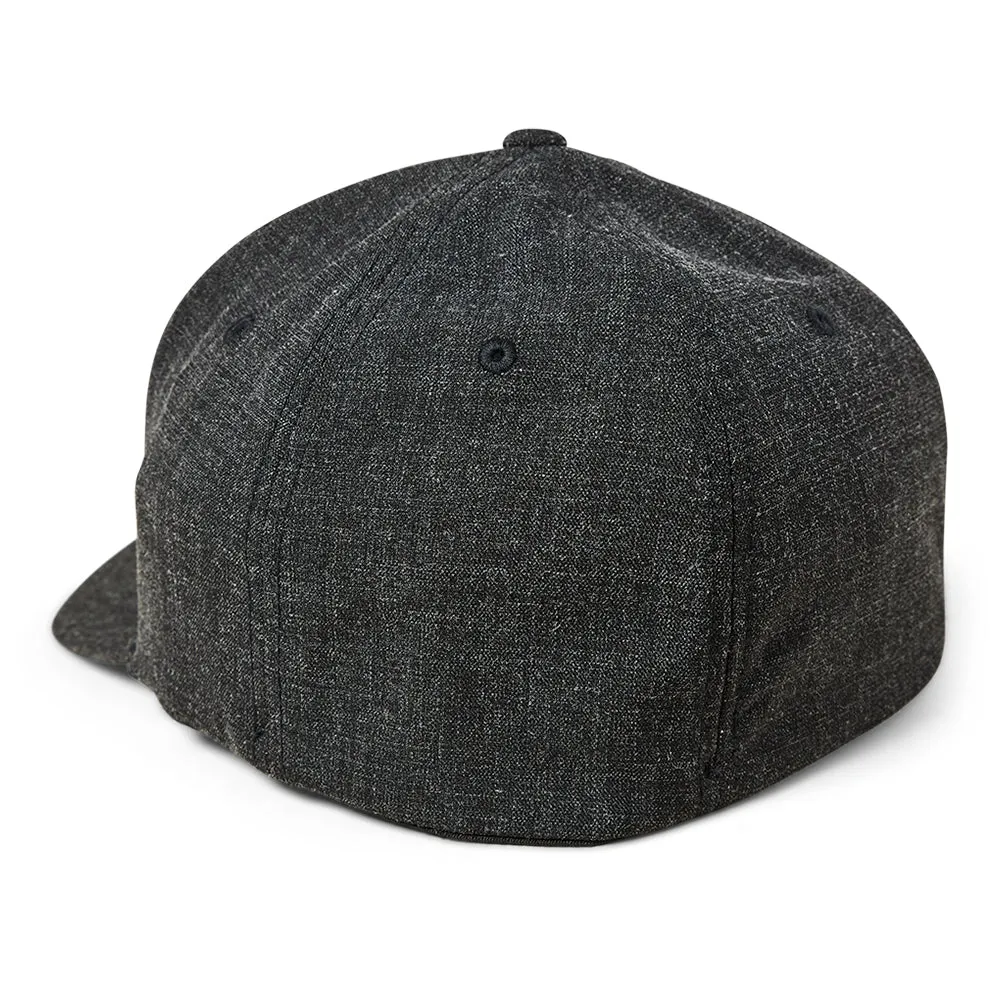 FOX TRANSITION FLEXFIT HAT [HEATHER BLACK]