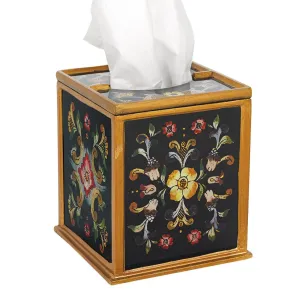 Gemstone Black Tissue Holder