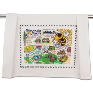 Georgia Tech Collegiate Dish Towel