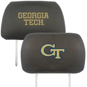 Georgia Tech Head Rest Cover