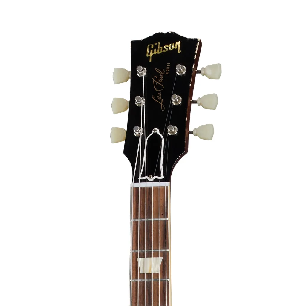 Gibson Custom Murphy Lab 1957 Les Paul Light Aged Electric Guitar - Double Gold Dark Back
