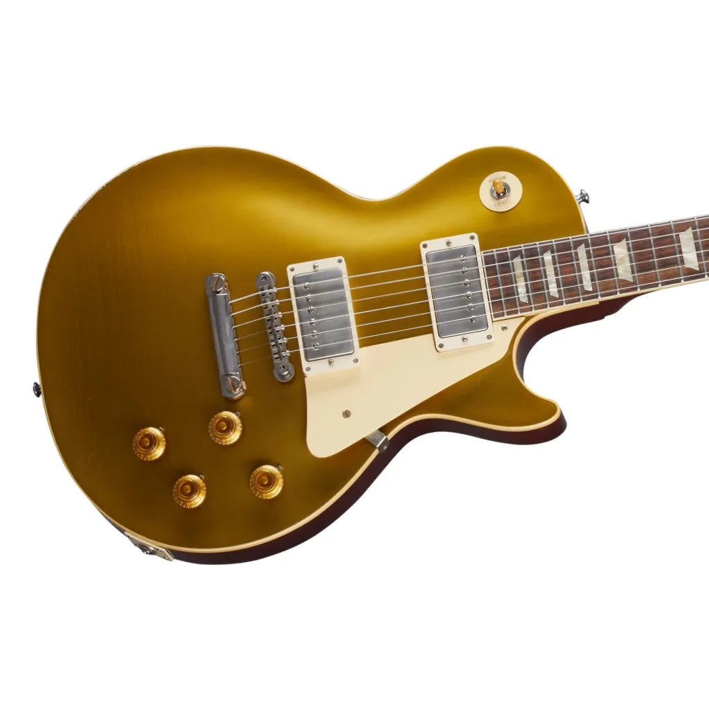 Gibson Custom Murphy Lab 1957 Les Paul Light Aged Electric Guitar - Double Gold Dark Back