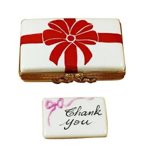 Gift with Red Bow - Thank You