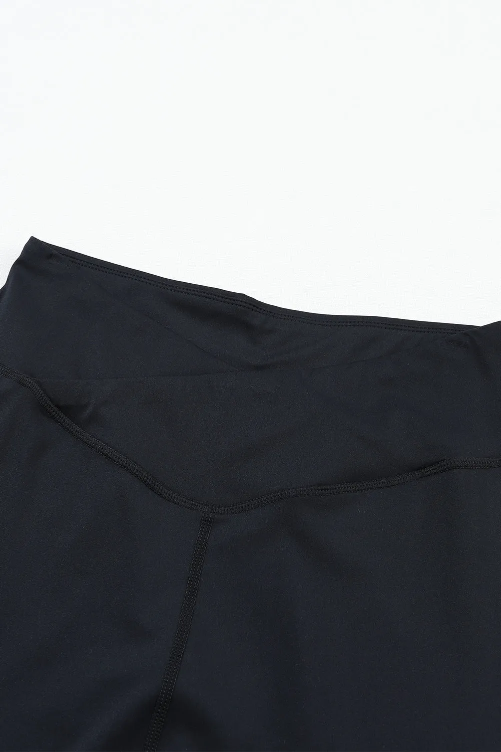 Gray Arched Waist Seamless Active Leggings