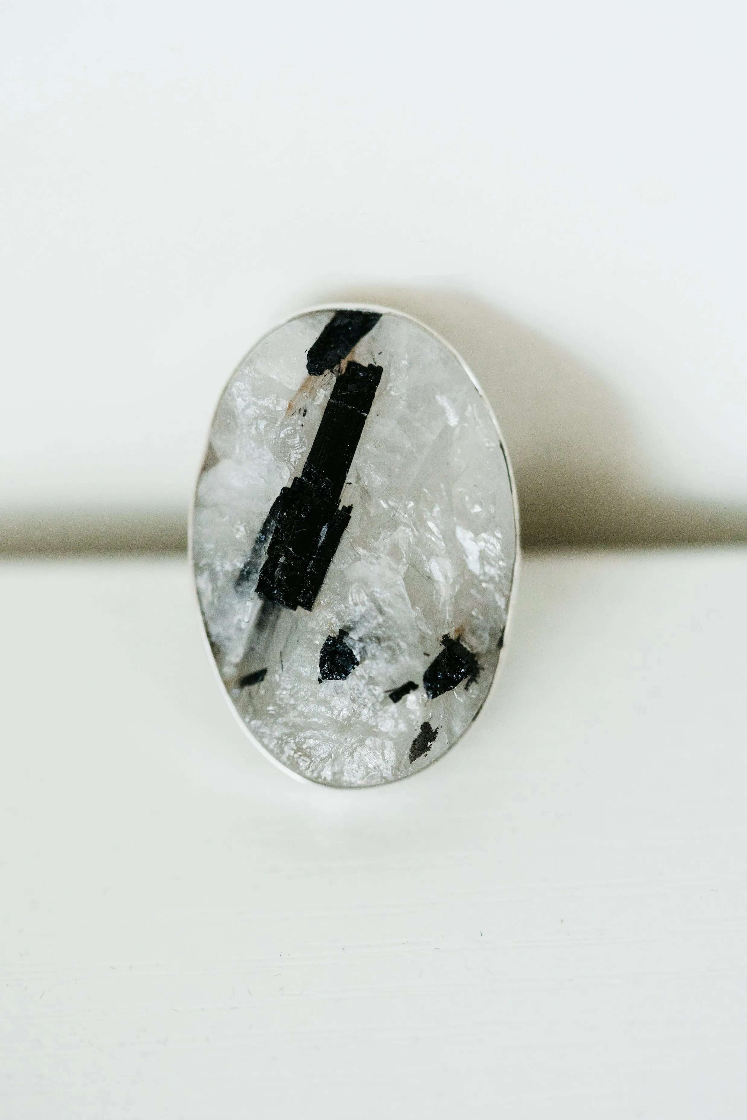 Gretel Ring | Black Tourmaline Quartz