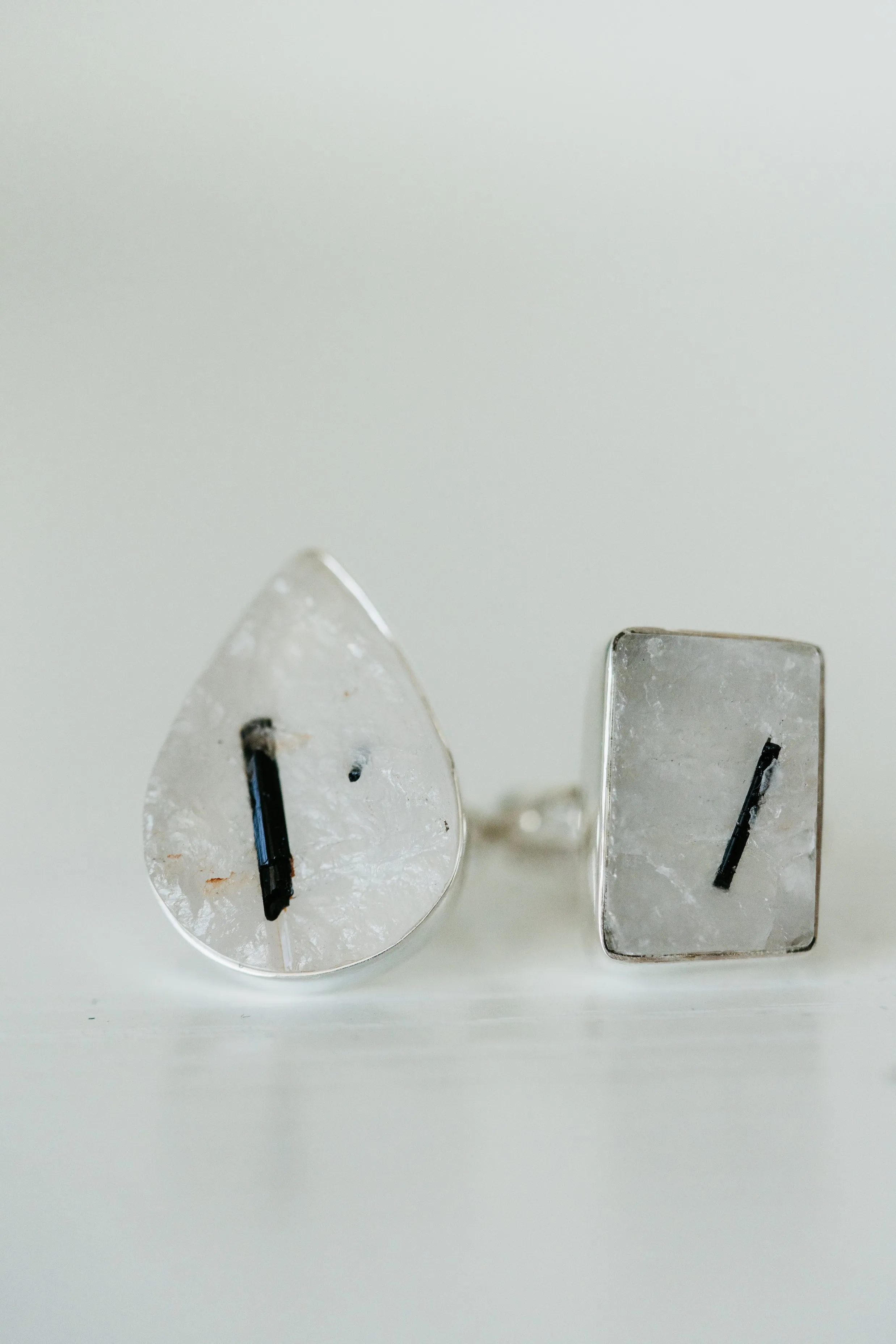 Gretel Ring | Black Tourmaline Quartz