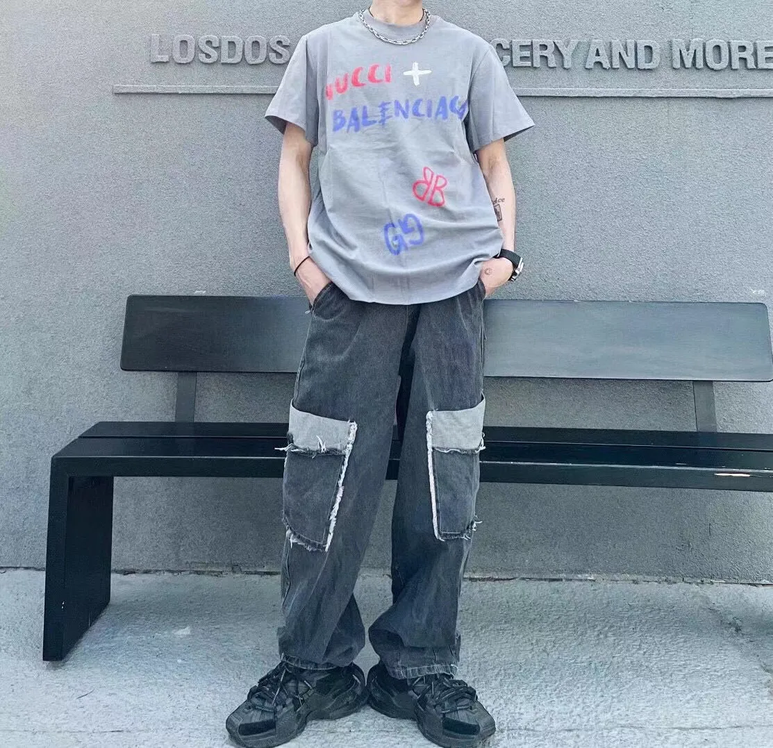 GUCCI x BALENCIAGA T-SHIRT GRAY