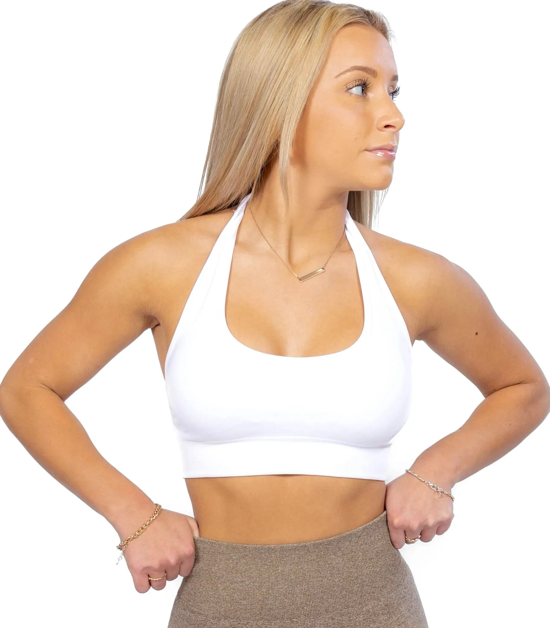 Halter Sports Bra