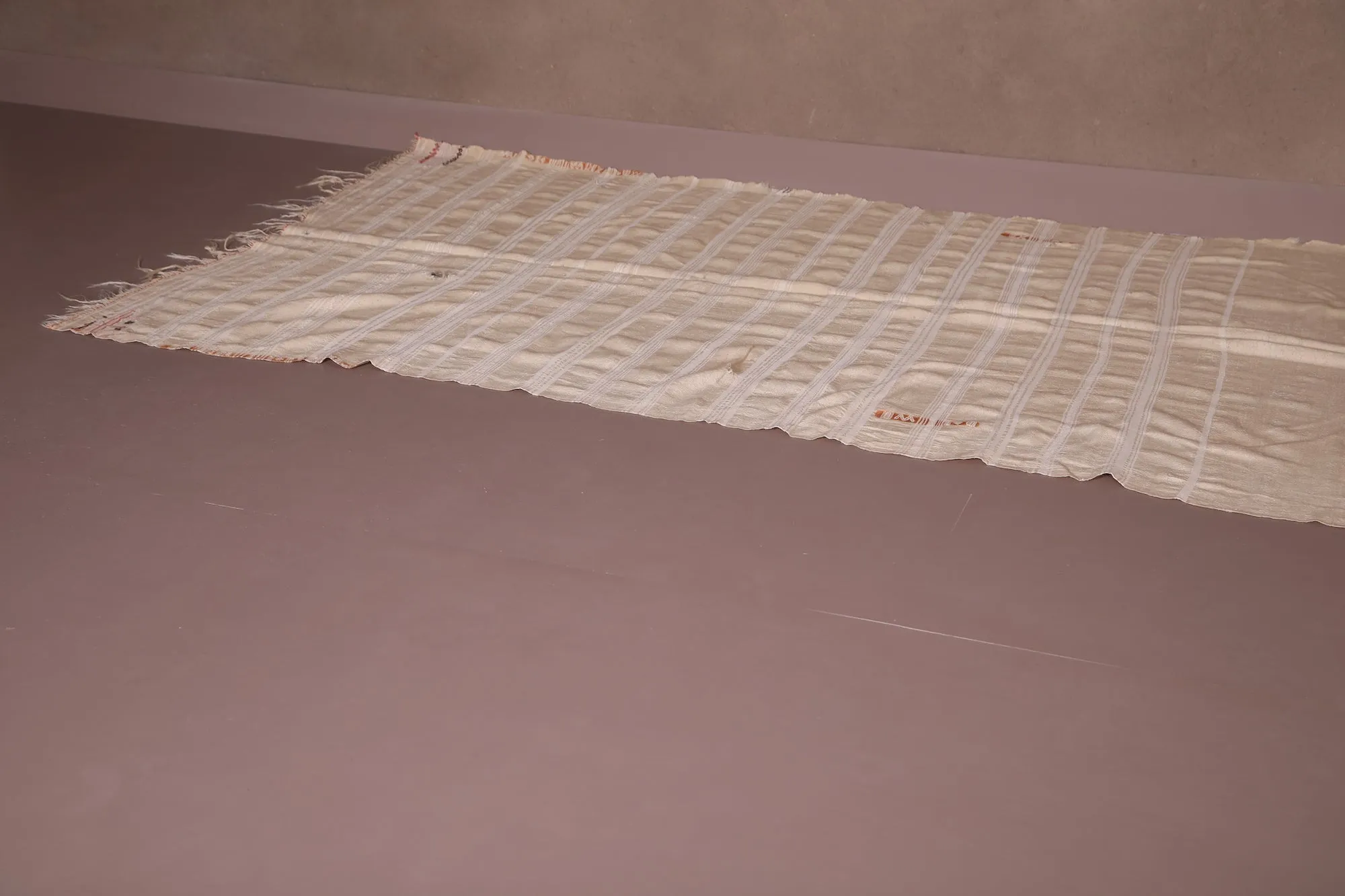 Handwoven Kilim 4.7 FT X 16.1 FT – Long Moroccan Runner Rug