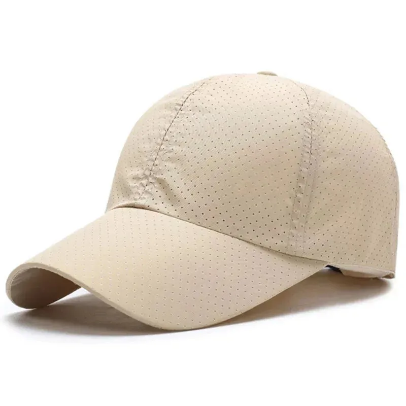 High Ponytail Baseball Cap for Women Summer Sun Hat Running Snapback Hat Messy High Bun CasualWomen's Mesh Caps Female