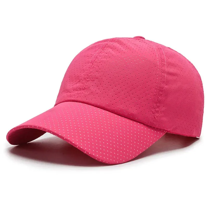 High Ponytail Baseball Cap for Women Summer Sun Hat Running Snapback Hat Messy High Bun CasualWomen's Mesh Caps Female