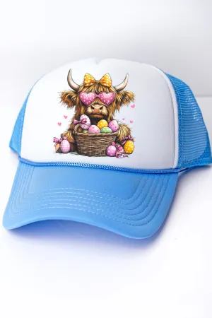 Highland Hops & Eggs Foam Mesh Back Trucker Cap