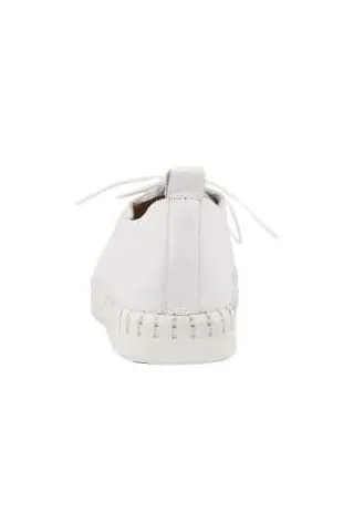 Huston Leather Sneaker White