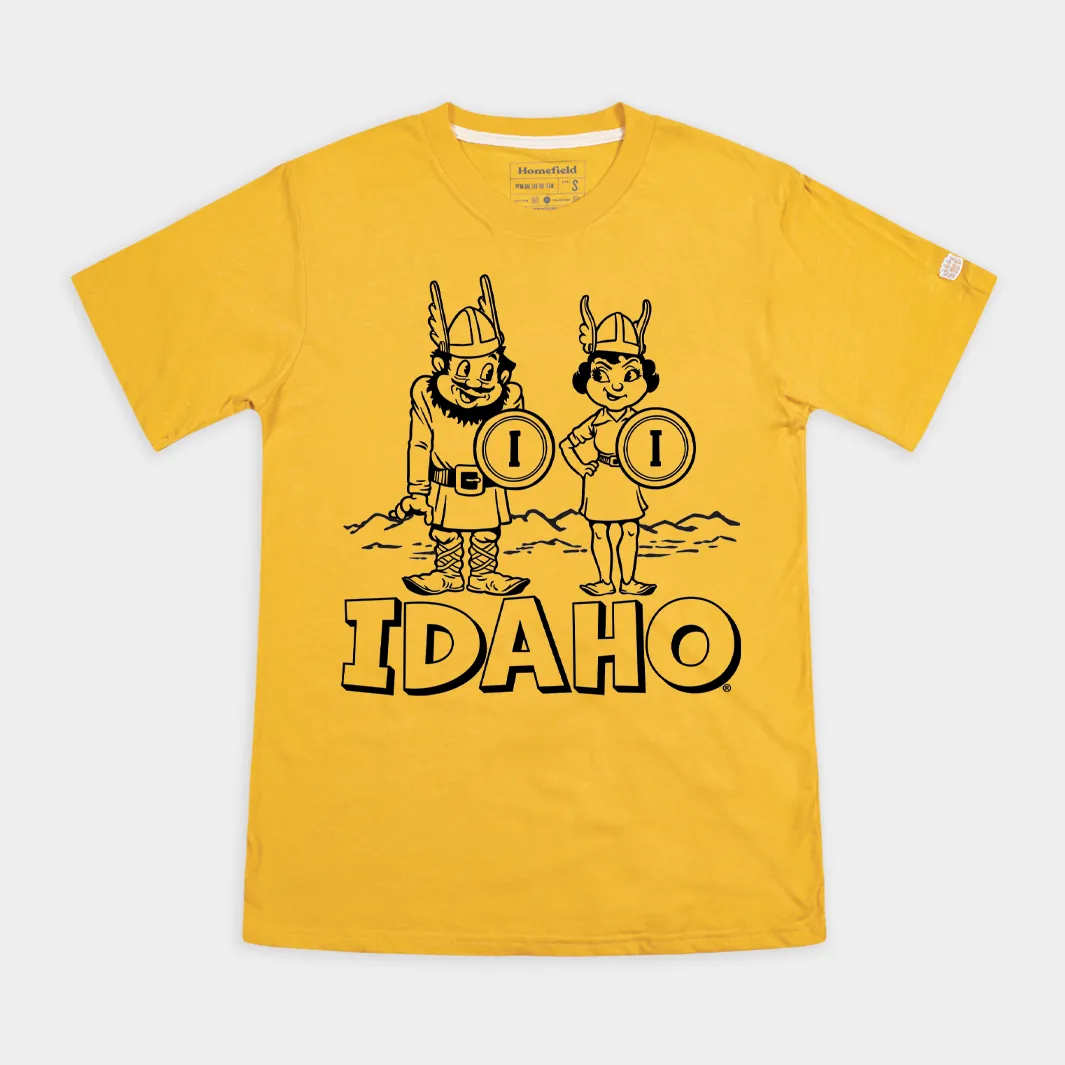 Idaho Vandals Retro Mascots Tee
