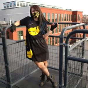 I'm Not Okay - Upcycled T-shirt Tunic
