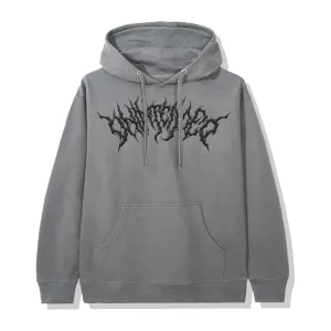 In My Veins | Puff Print Grey Hoodie