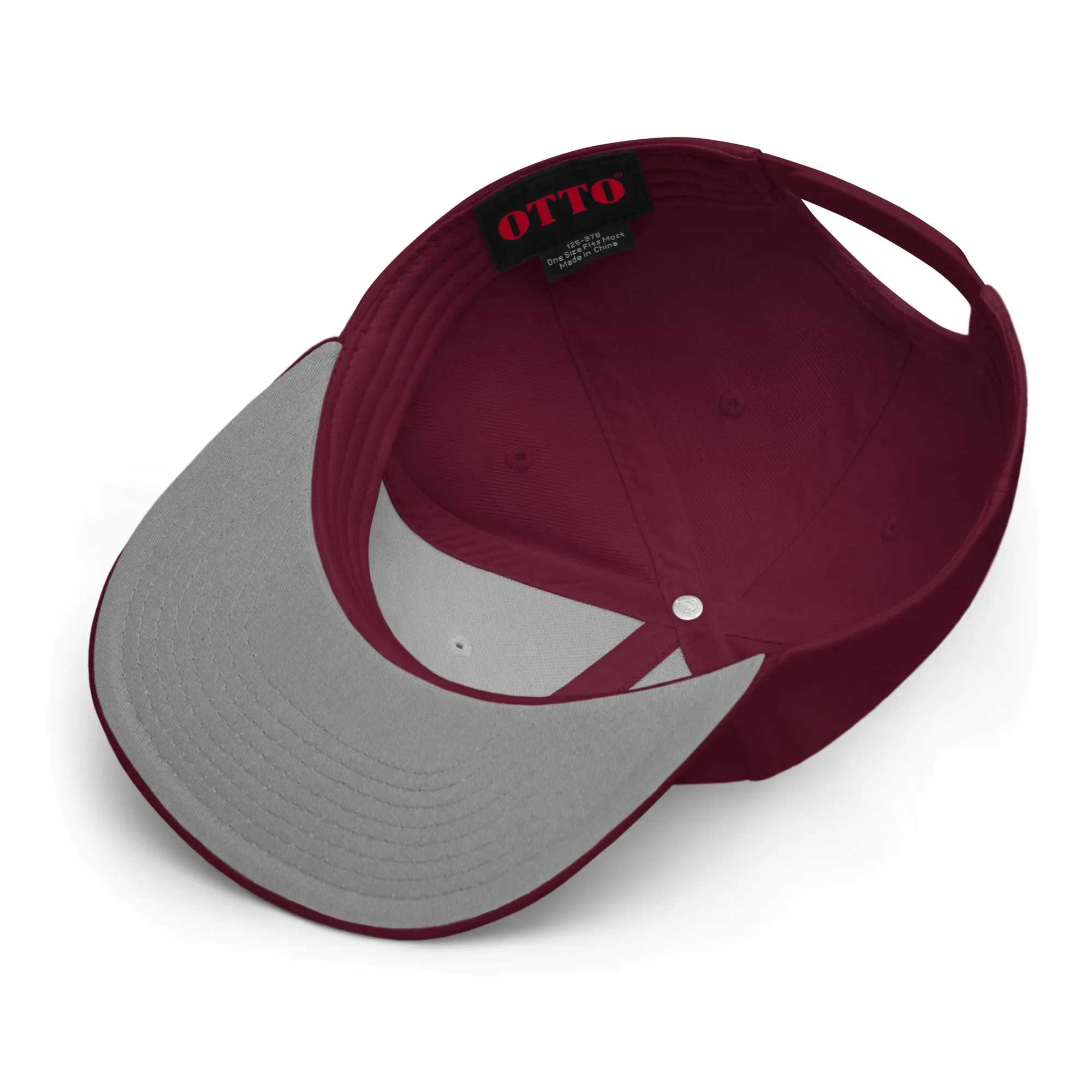 IR Snapback Hat with white logo