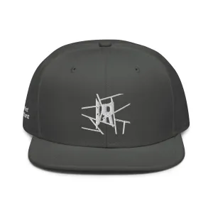 IR Snapback Hat with white logo