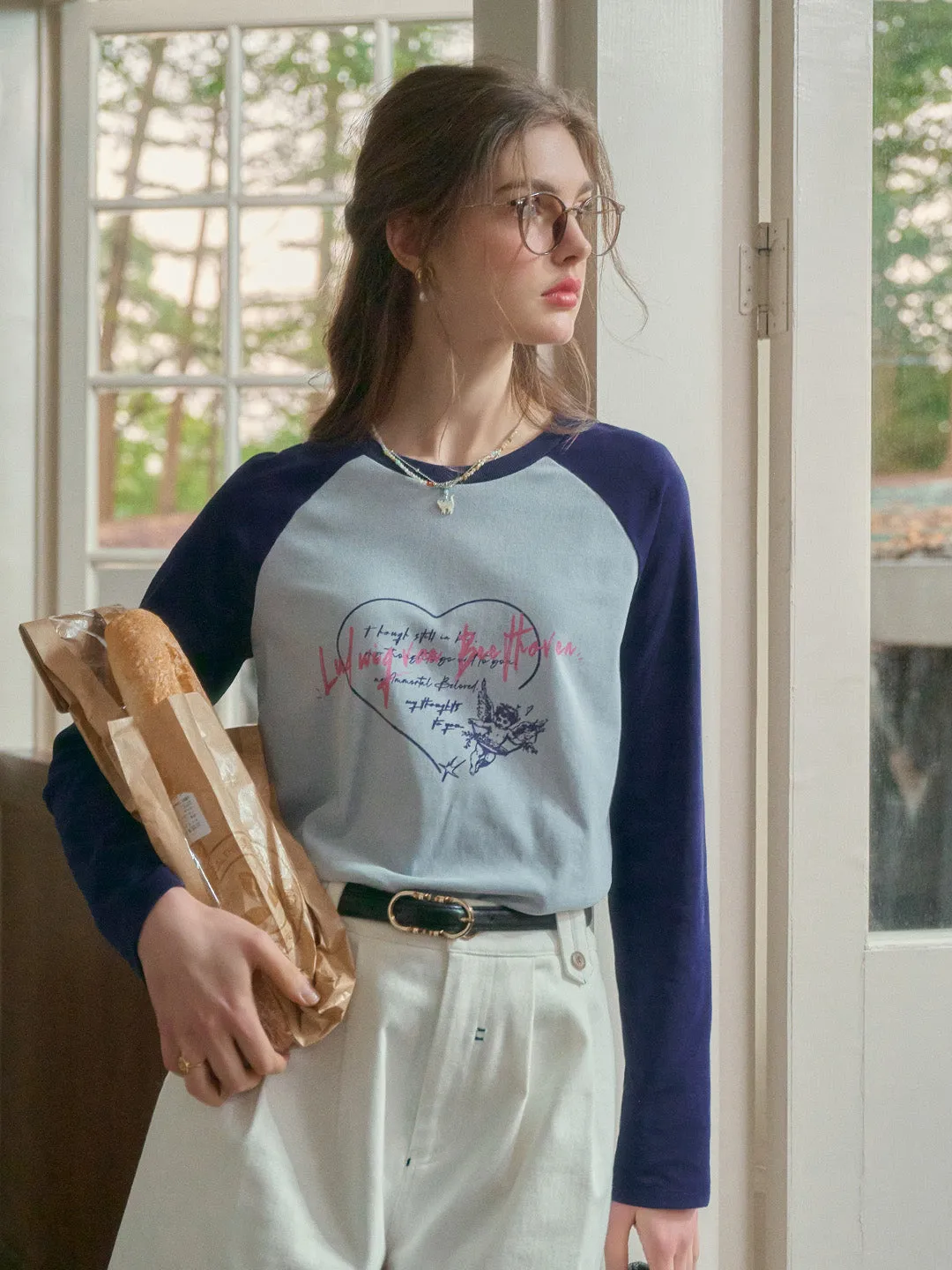 Isla Valentine's Day Long Sleeve T-Shirt - Pink