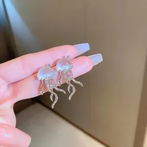 Jellyfish Stud Earrings